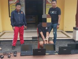 Polisi Tangkap Pelaku Pencuri 9 Laptop Milik SMAN 3 Bunta, Banggai
