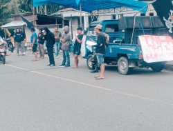 Tuntut Tanggung Jawab Sosial Perusahaan DS-LNG, Sejumlah Masyarakat di Kintom Turun ke Jalan