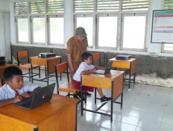 Berkat Fasilitas Pemda Banggai, SDN Tampe Ukir Sejarah Gelar ANBK Mandiri di Pulau Terpencil