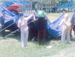 Gotong Royong dan Kemandirian Warnai Persiapan Jambore Pramuka Ranting Nambo di Bumi Maleo