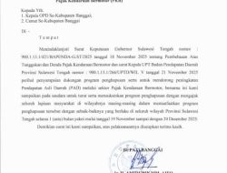 Banggai Buka Kesempatan Penghapusan Denda PKB, Bupati Ajak Masyarakat Manfaatkan Program