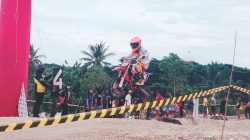 Pembalap Cilik Ramaikan Gerbang Timur Open Tournament Motocross dan Grass Track 2025 di Banggai