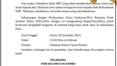 PHBI Kecamatan Nambo Gelar Syukuran dan Doa Bersama Pisah Sambut Tahun 2025/2026