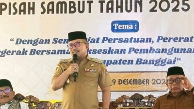 Syukuran Akhir Tahun, Bupati Tegaskan Nambo Diproyeksikan Jadi Penyangga Kota Banggai