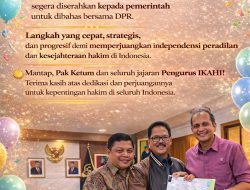 IKAHI Dorong Percepatan RUU Hukum Perdata Internasional, Hakim Turun Langsung ke Arena Legislasi