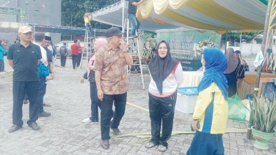 Wabup Banggai Tinjau Kesiapan Halal Bi Halal dan Festival Ketupat di Bukit Halimun