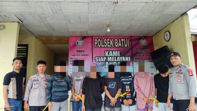 Mencuri Sedikit Demi Sedikit, Tujuh Orang Dibekuk dalam Kasus Pembobolan Toko Bangunan di Batui