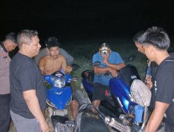 Gelap Gulita di Tengah Laut, Polsek Lamala Bergerak Cepat Pastikan Empat Pelajar Selamat
